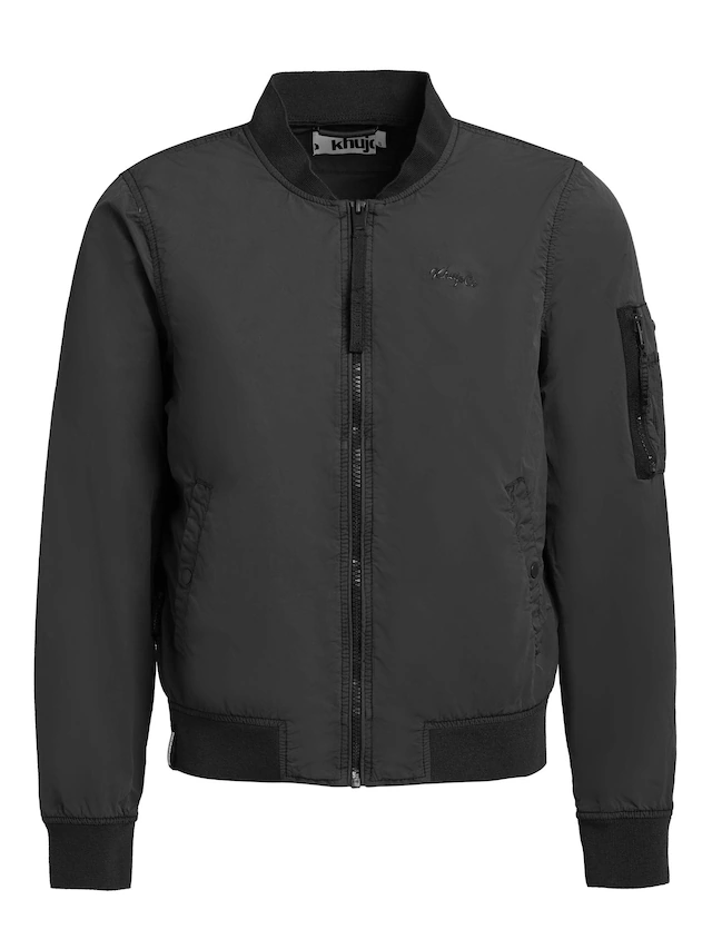 khujo Bomberjacke »Denz« ohne Kapuze Matte Damen Übergangsjacke mit Bündchen