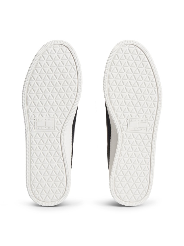 Tommy Jeans Sneaker »THE GREENWICH EDGE CORE LTH« Freizeitschuh, Halbschuh, Schnürschuh mit Lochmuster