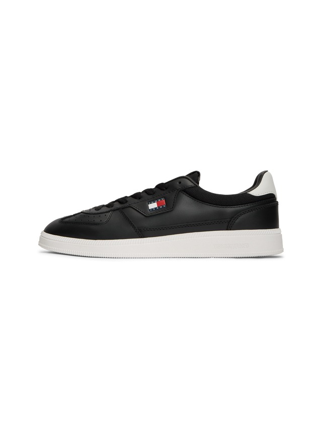 Tommy Jeans Sneaker »THE GREENWICH EDGE CORE LTH« Freizeitschuh, Halbschuh, Schnürschuh mit Lochmuster