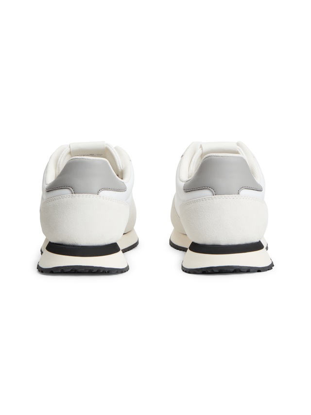 Tommy Jeans Sneaker »TJM EVA RUNNER MIX MATERIAL« Freizeitschuh, Schnürschuh mit Logoflaggen-Prägung an der Schuhzunge