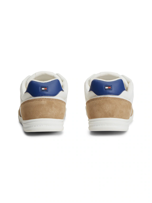 Tommy Hilfiger Sneaker »LO PRO CUPSOLE NYLON SUEDE MIX« Freizeitschuh, Halbschuh, Schnürschuh mit seitlichem Logo