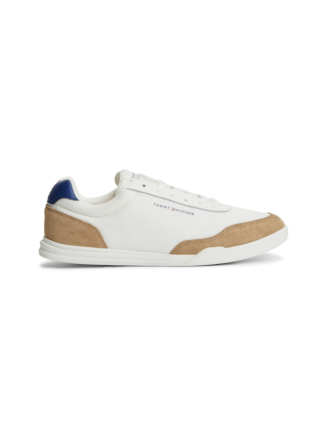 Tommy Hilfiger Sneaker »LO PRO CUPSOLE NYLON SUEDE MIX« Freizeitschuh, Halbschuh, Schnürschuh mit seitlichem Logo
