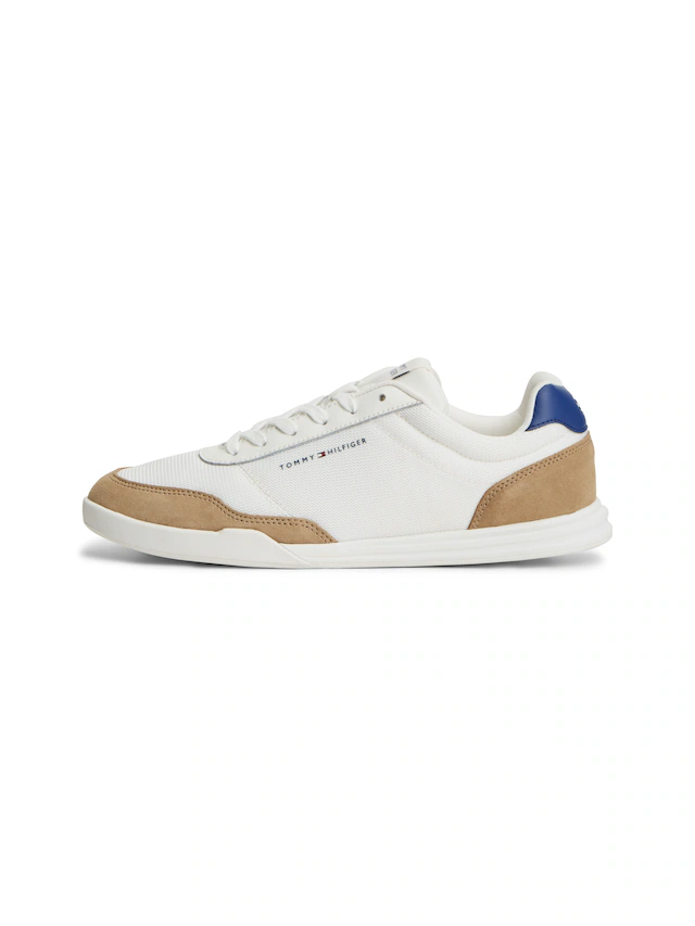 Tommy Hilfiger Sneaker »LO PRO CUPSOLE NYLON SUEDE MIX« Freizeitschuh, Halbschuh, Schnürschuh mit seitlichem Logo