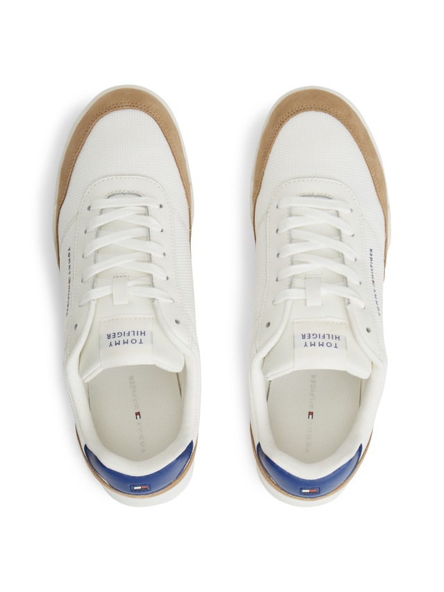Tommy Hilfiger Sneaker »LO PRO CUPSOLE NYLON SUEDE MIX« Freizeitschuh, Halbschuh, Schnürschuh mit seitlichem Logo