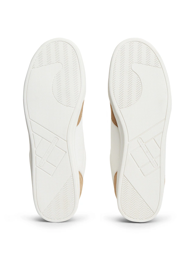 Tommy Hilfiger Sneaker »LO PRO CUPSOLE NYLON SUEDE MIX« Freizeitschuh, Halbschuh, Schnürschuh mit seitlichem Logo