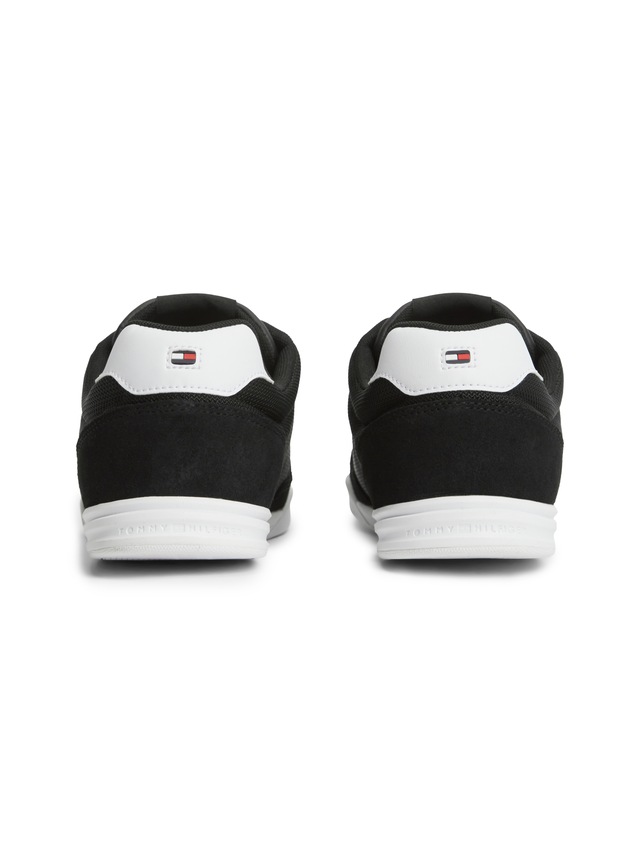 Tommy Hilfiger Sneaker »LO PRO CUPSOLE NYLON SUEDE MIX« Freizeitschuh, Halbschuh, Schnürschuh mit seitlichem Logo