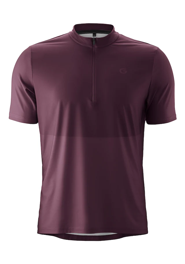Gonso Radtrikot »Adventure Jersey Halfzip M« Herren Fahrradtrikot, modernes Half-Zip Trikot mit Rückentasche