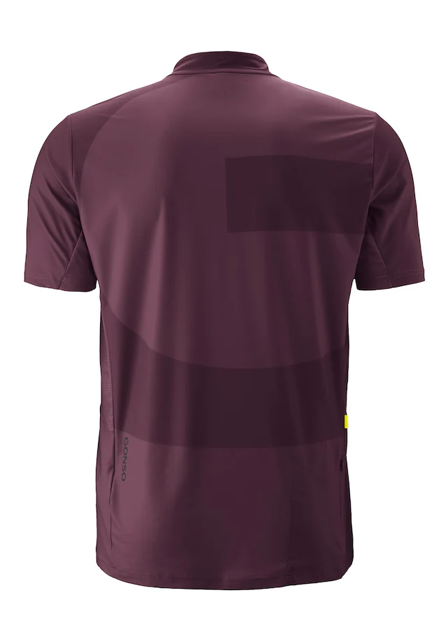 Gonso Radtrikot »Adventure Jersey Halfzip M« Herren Fahrradtrikot, modernes Half-Zip Trikot mit Rückentasche