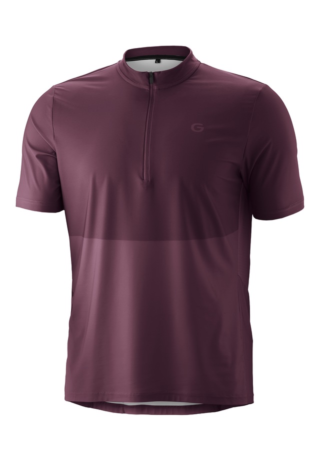 Gonso Radtrikot »Adventure Jersey Halfzip M« Herren Fahrradtrikot, modernes Half-Zip Trikot mit Rückentasche