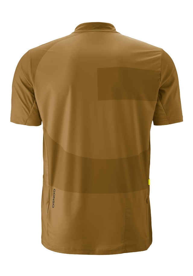 Gonso Radtrikot »Adventure Jersey Halfzip M« Herren Fahrradtrikot, modernes Half-Zip Trikot mit Rückentasche