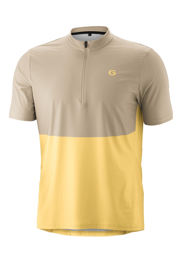 Gonso Radtrikot »Adventure Jersey Halfzip M« Herren Fahrradtrikot, modernes Half-Zip Trikot mit Rückentasche