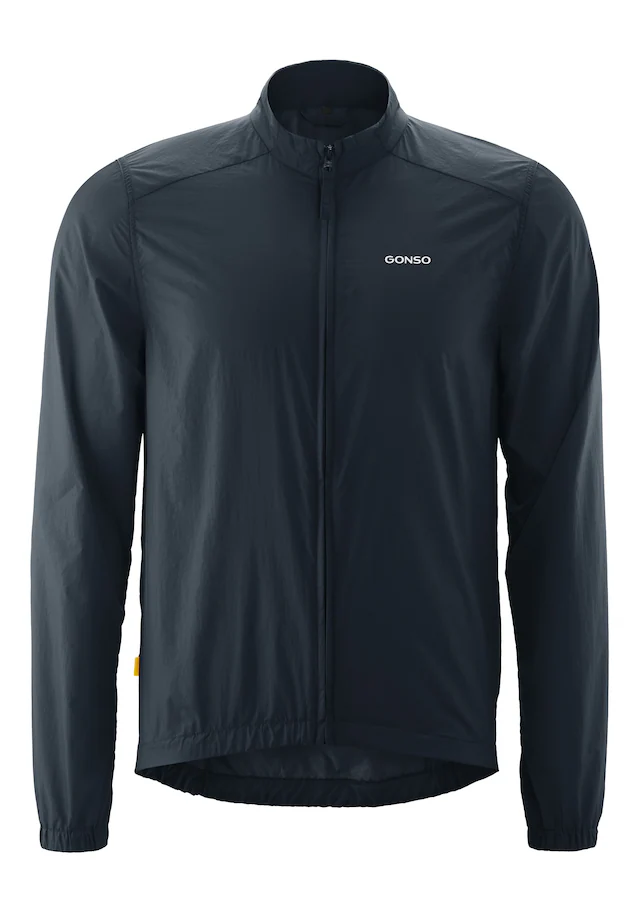 Gonso Windbreaker »Adventure Jacket Wind M« Herren Windjacke, leichte u. winddichte Fahrradjacke, geringes Packmaß