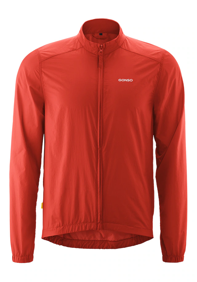 Gonso Windbreaker »Adventure Jacket Wind M« Herren Windjacke, leichte u. winddichte Fahrradjacke, geringes Packmaß