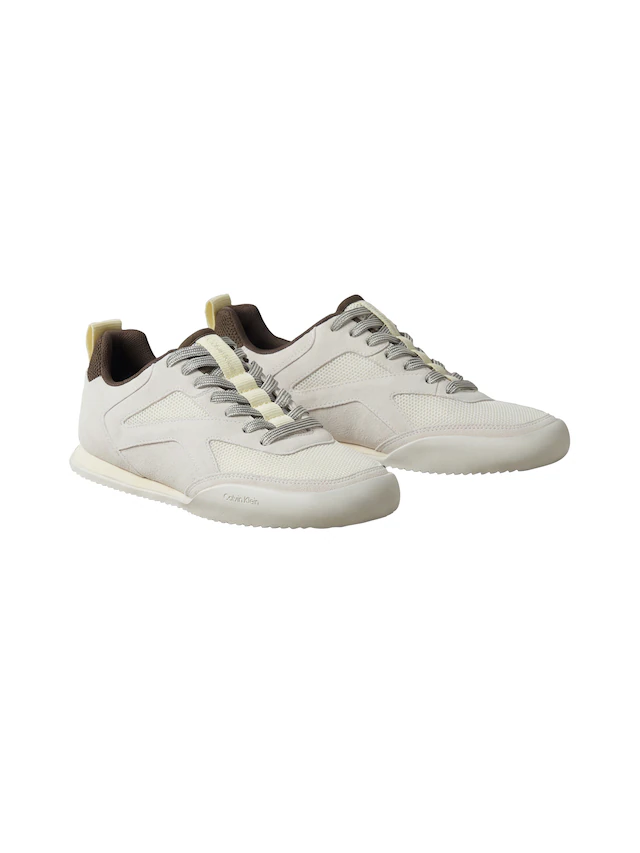 Calvin Klein Sneaker »LOW PRO RUNNER LACEUP MESH SUE« Runnersneaker, Schnürschuh, Freizeitschuh mit gepolstertem Schaftrand