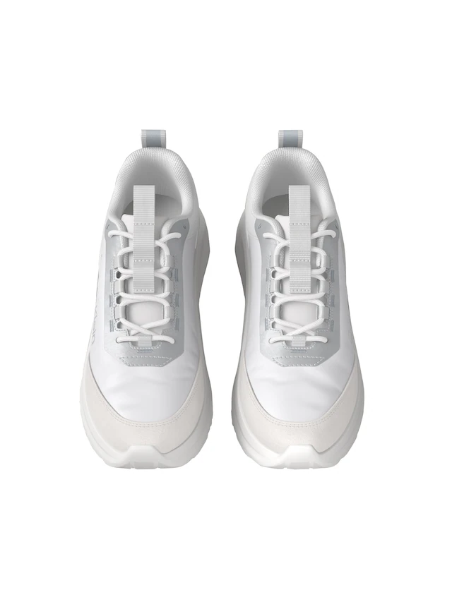 Calvin Klein Plateausneaker »LIGHT EVA RUN ESS LAC NY-SU WMN« Schnürschuh, Halbschuh, mit Anziehlasche
