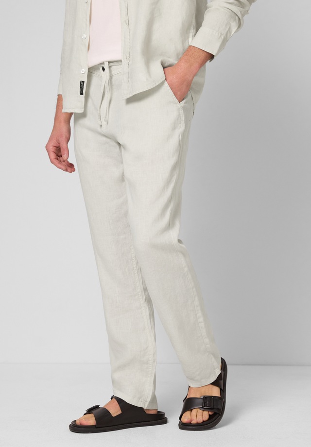 STREET ONE MEN Chinohose aus Leinen