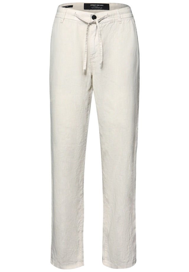 STREET ONE MEN Chinohose aus Leinen