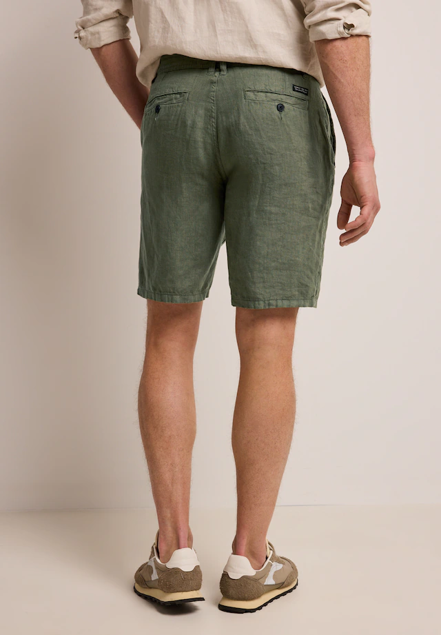 STREET ONE MEN Shorts aus Leinen