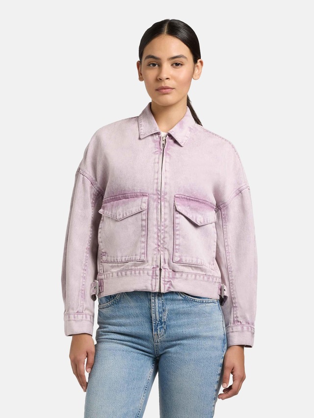 khujo Hemdjacke »Nelina« 1 Stk. tlg. ohne Kapuze Oversize Jeansjacke