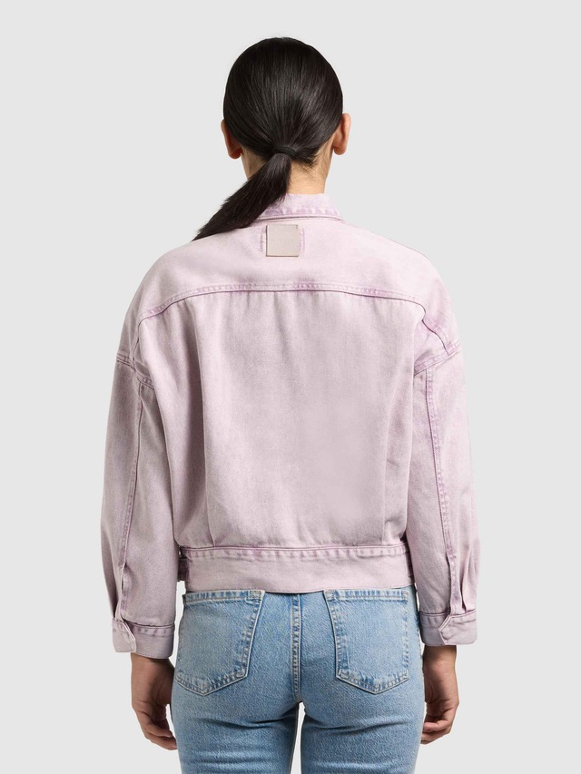 khujo Hemdjacke »Nelina« 1 Stk. tlg. ohne Kapuze Oversize Jeansjacke