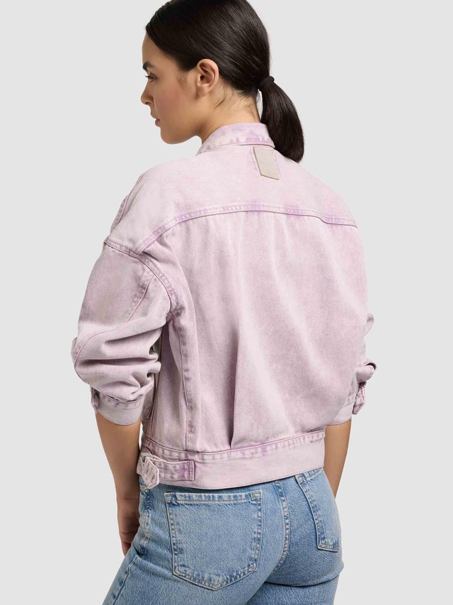 khujo Hemdjacke »Nelina« 1 Stk. tlg. ohne Kapuze Oversize Jeansjacke