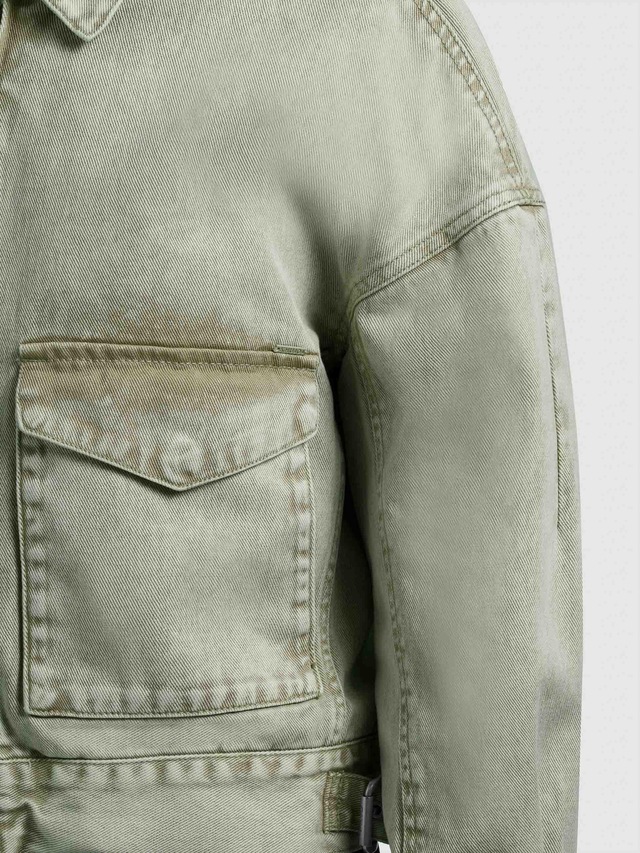 khujo Hemdjacke »Nelina« 1 Stk. tlg. ohne Kapuze Oversize Jeansjacke