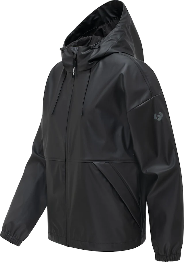 Ragwear Regenjacke »Cezzy Rainy« mit Kapuze Wasserdichte Übergangsjacke mit Kapuze