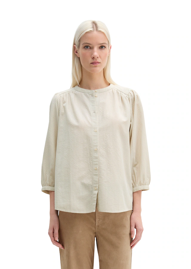 Marc O'Polo Langarmbluse »aus Organic-Cotton-Viskose-Mix«