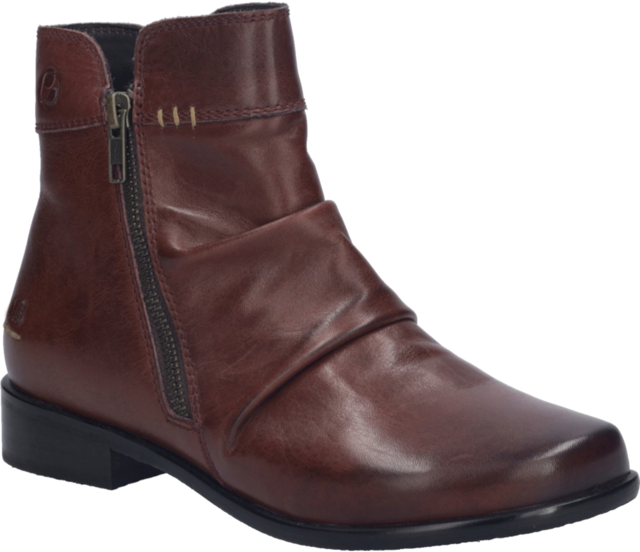 Josef Seibel Stiefelette »Catrin 12« Blockabsatz, Ankleboots, slouchy Falten am Schaft, Weite H (sehr weit)