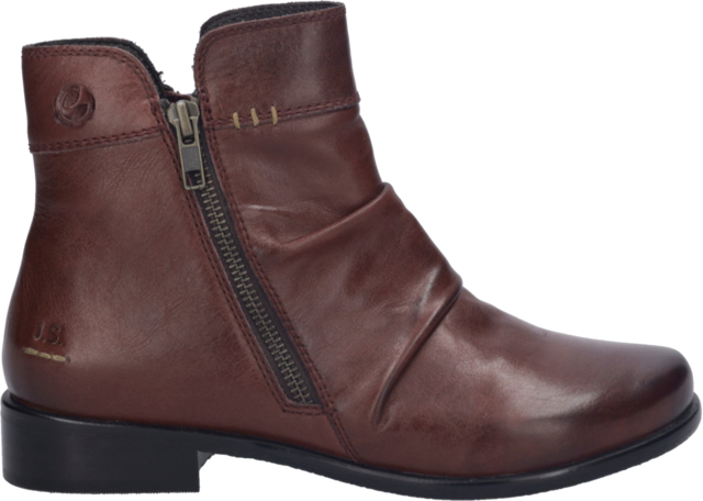 Josef Seibel Stiefelette »Catrin 12« Blockabsatz, Ankleboots, slouchy Falten am Schaft, Weite H (sehr weit)