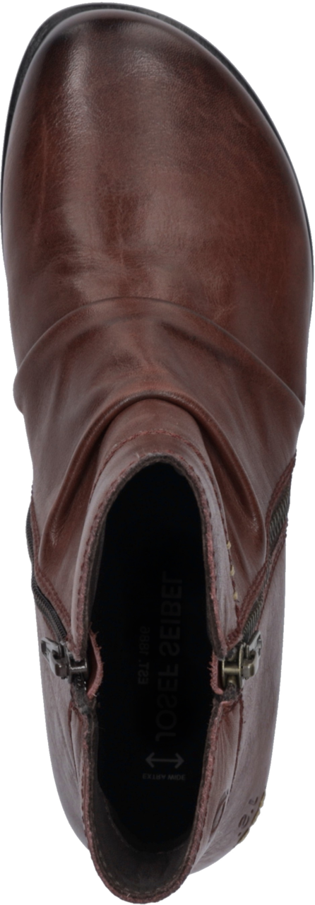 Josef Seibel Stiefelette »Catrin 12« Blockabsatz, Ankleboots, slouchy Falten am Schaft, Weite H (sehr weit)