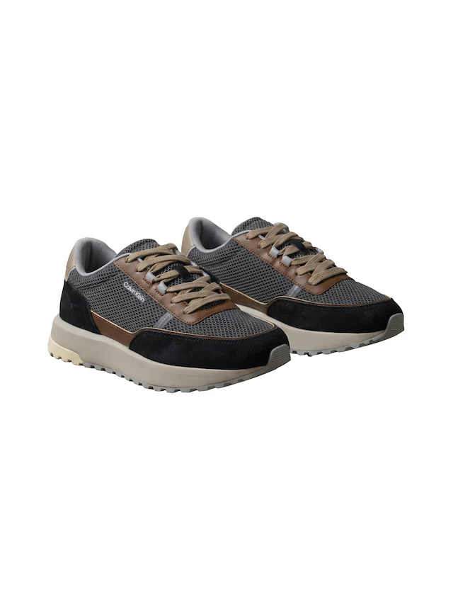 Calvin Klein Sneaker »CITY RUNNER LACEUP NY-REC SU« Freizeitschuh, Halbschuh, Schnürer mit Mesh