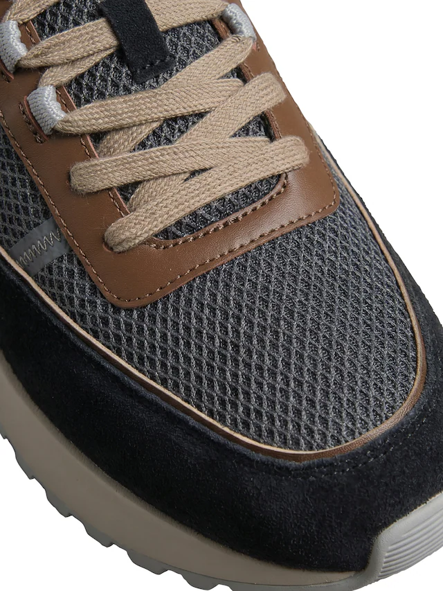 Calvin Klein Sneaker »CITY RUNNER LACEUP NY-REC SU« Freizeitschuh, Halbschuh, Schnürer mit Mesh