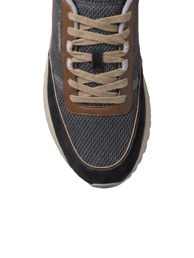 Calvin Klein Sneaker »CITY RUNNER LACEUP NY-REC SU« Freizeitschuh, Halbschuh, Schnürer mit Mesh