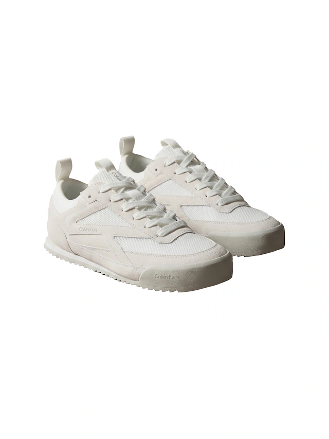 Calvin Klein Sneaker »LOW PRO RUNNER MIX MAT« Freizeitschuh, Halbschuh, Schnürschuh mit seitlichem Logoschriftzug