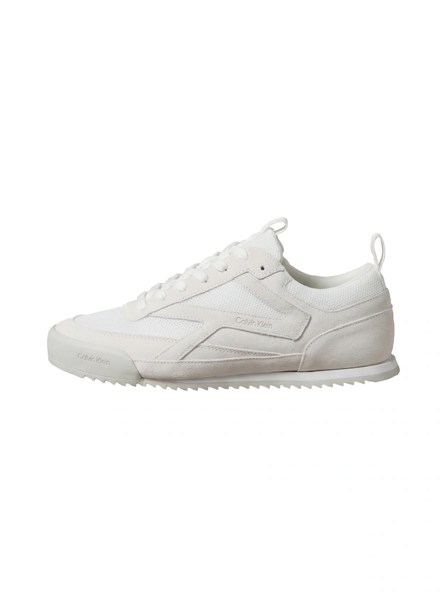 Calvin Klein Sneaker »LOW PRO RUNNER MIX MAT« Freizeitschuh, Halbschuh, Schnürschuh mit seitlichem Logoschriftzug