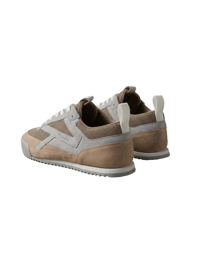 Calvin Klein Sneaker »LOW PRO RUNNER MIX MAT« Freizeitschuh, Halbschuh, Schnürschuh mit seitlichem Logoschriftzug