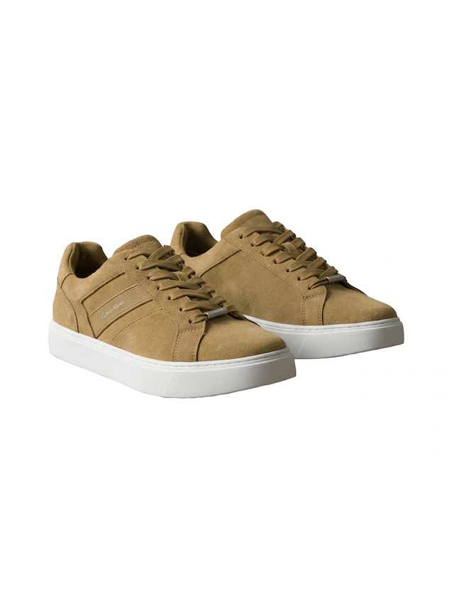 Calvin Klein Sneaker »CLASSIC CUPS LACEUP TAPE SU« Freizeitschuh, Halbschuh, Schnürer mit CK-Schriftzug
