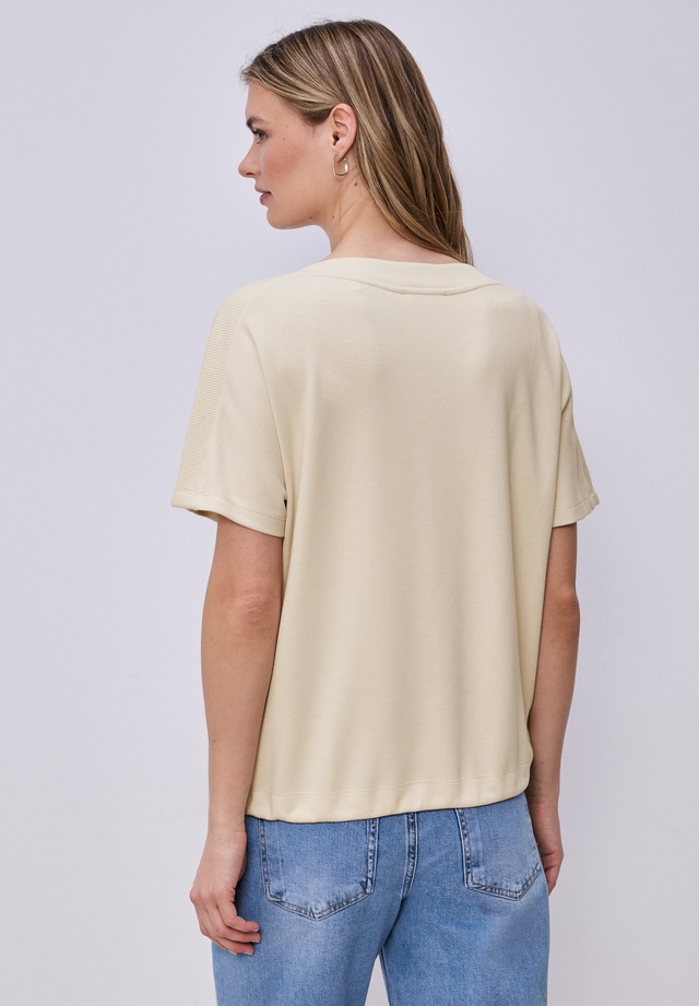 STREET ONE T-Shirt mit U-Boot-Ausschnitt