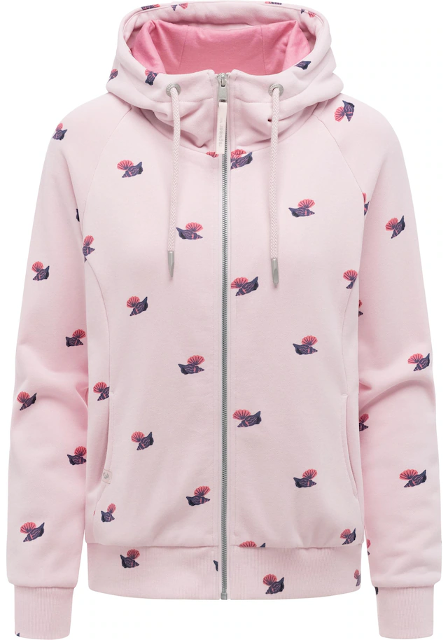 Ragwear Kapuzensweatjacke »Fllawia Shells« Lässige Sweatjacke mit Kapuze