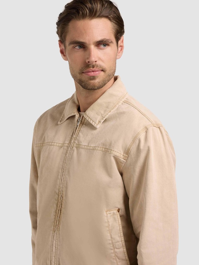 khujo Funktionsjacke »Brave« 1 Stk. tlg. ohne Kapuze Hemdjacke für den Übergang