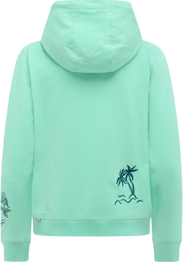Ragwear Sweatjacke »Parya Embro« Damen Zipper mit Stickereien