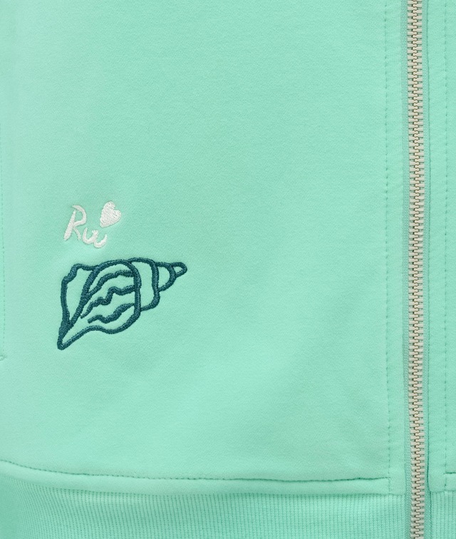 Ragwear Sweatjacke »Parya Embro« Damen Zipper mit Stickereien