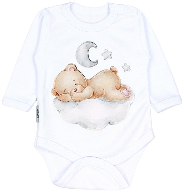 TupTam Langarmbody »Set Baby Bekleidungsset Langarmbody Hose Mütze3 teilig«