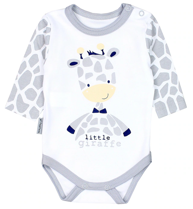 TupTam Langarmbody »Set Baby Bekleidungsset Langarmbody Hose Mütze3 teilig«