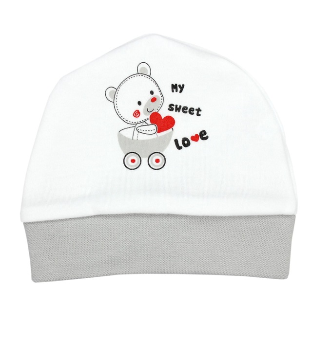 TupTam Langarmbody »Set Baby Bekleidungsset Langarmbody Hose Mütze3 teilig«