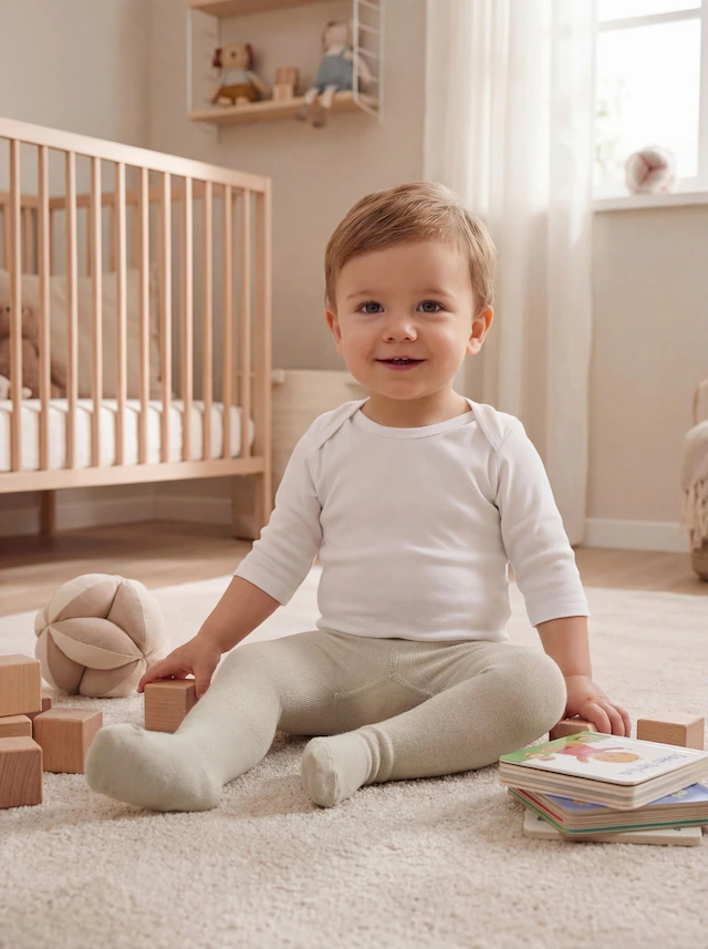 TupTam Strickstrumpfhose »Strumpfhose Baby Jungen Strickstrumpfhose 6er Pack«