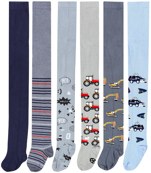 TupTam Strickstrumpfhose »Strumpfhose Baby Jungen Strickstrumpfhose 6er Pack«