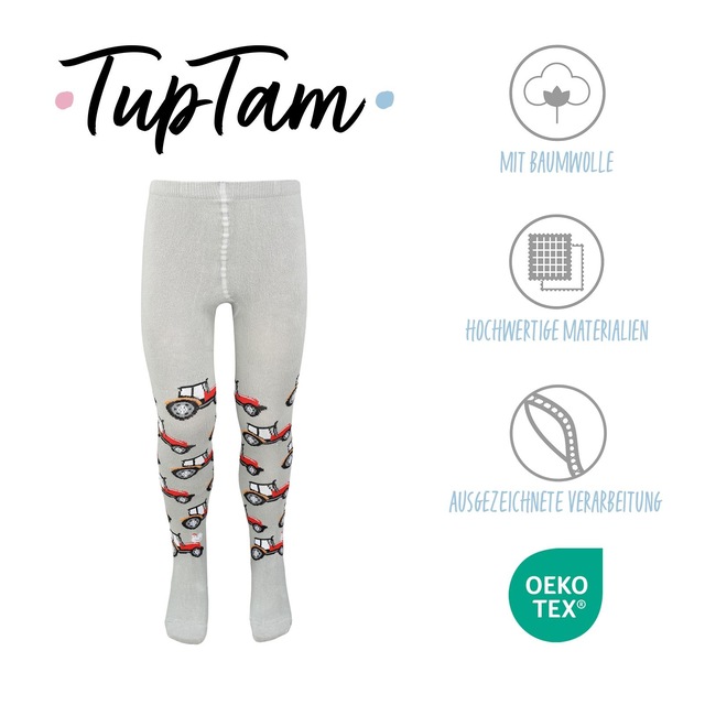 TupTam Strickstrumpfhose »Strumpfhose Baby Jungen Strickstrumpfhose 6er Pack«