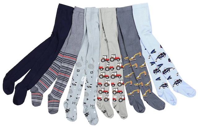 TupTam Strickstrumpfhose »Strumpfhose Baby Jungen Strickstrumpfhose 6er Pack«